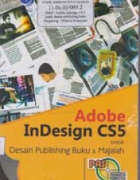 Image of PAS (panduan aplikatif & solusi) Adobe Indesign CS5 untuk Desain Publishing Buku dan Majalah