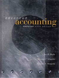 Image of Advanced accounting; update sixth edition