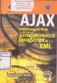 Image of AJAX Membangun Web dengan Teknologi Asynchronouse JavaScript dan XML