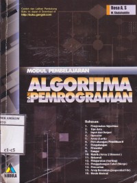 Image of Modul Pembelajaran Algoritma dan Pemrograman