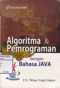 Image of Algoritma dan pemrograman dengan bahasa java