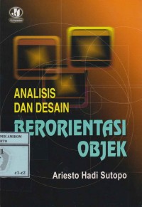 Image of Analisis dan desain berorientasi objek