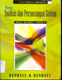 Image of Analisis dan perancangan sistem edisi kelima jilid 1