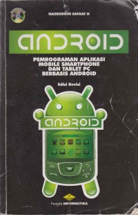 Image of ANDROID pemrograman aplikasi mobile smartphone dan tablet berbasis android