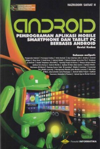 Image of Android; pemrograman aplikasi mobile smartphone dan tablet PC berbasis android revisi kedua