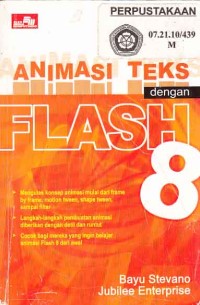 Image of Animasi teks dengan flash 8