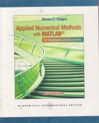 Image of Applied Numerical Metods with Matlab for engineers and scientists