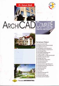 Image of Archicad Complete; Step by Step Tutorial