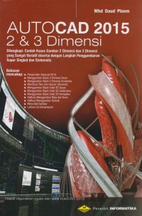 Image of Autocad 2015 2 & 3 Dimensi