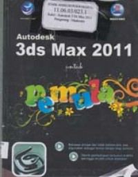 Image of Autodesk 3ds Max 2011 untuk Pemula
