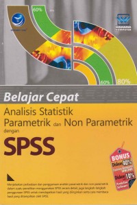 Image of Belajar cepat analisis statistik parametrik dan non parametrik dengan SPSS