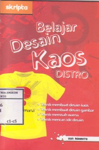 Image of Belajar Desain Kaos Distro