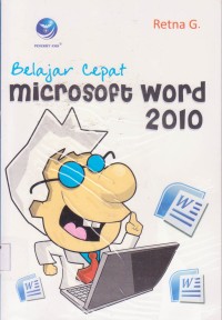 Image of Belajar Cepat Microsoft Word 2010