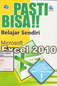 Image of Pasti bisa belajar sediri microsoft excel 2010