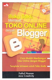 Image of Buku sakti membuat toko online dengan blogger