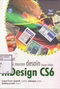 Image of Membuat berbagai macam desain dengan Adobe Indesign Cs6