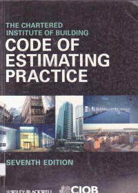 Image of The chartered institute of building code of estimating practice