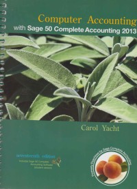 Image of Computer Accounting with sage 50 complete accaounting 2013