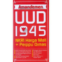 Image of Amandemen UUD 1945 NKRI Harga Mati + Perppu Ormas
