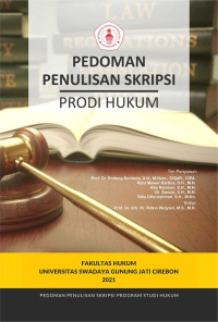 Image of Pedoman Penulisan Skripsi Prodi Hukum