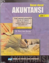 Image of Dasar-dasar akuntansi jilid I