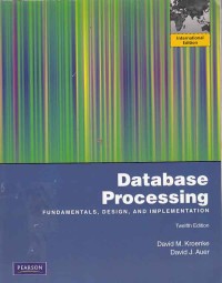 Image of Database Processing Fundamentals, Design, And Implementation (edisi 12)