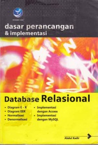 Image of Dasar perancangan & Implementasi database relasional