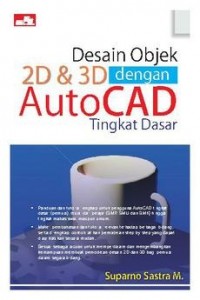 Image of Desain objek 2D & 3D dengan AutoCAD tingkat dasar