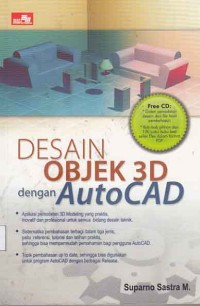 Image of Desain Objek 3D dengan AutoCAD