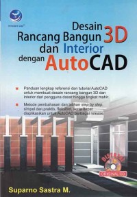 Image of Desain rancang bangun 3D dan interior dengan autocad