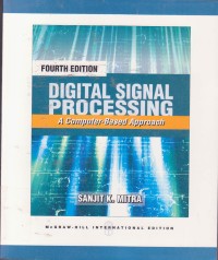 Image of Digital signal Processing; a computer-based approach