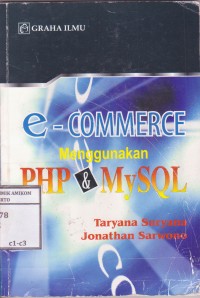 Image of E-Commerce Menggunakan PHP dan MySQL