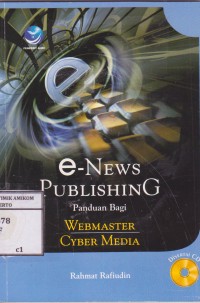Image of e-New Publishing Panduan Bagi Webmaster Cyber Media