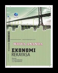 Image of Ekonomi rekayasa disertai cara penyelesaian dengan spreadsheet