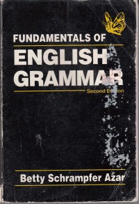 Image of Fundamentalis of English Grammar (second edition)
