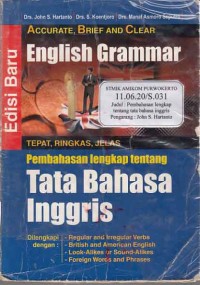 Image of Accurate, Brief and Clear English Grammar