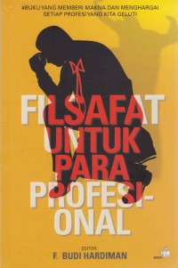 Image of Filsafat untuk para profesional