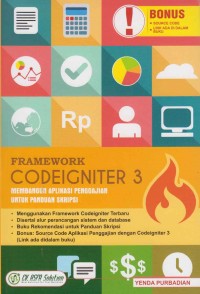 Image of Framework Codeigniter 3 membangun aplikasi penggajian untuk panduan skripsi