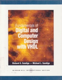 Image of Fundamentals of digital and computer design with vhdl