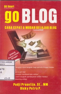 Image of GoBlog Cara Cepat & Mudah Belajar Blog
