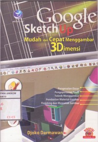 Image of Google sketch up mudah dan cepat menggambar 3D