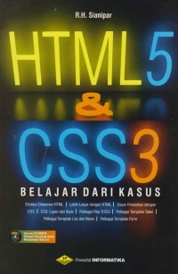 Image of HTML 5 & CSS 3 belajar dadi kasus
