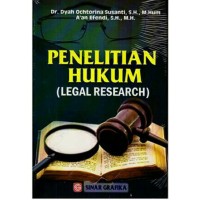 Image of Penelitian Hukum; Legal Research