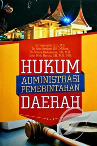 Image of Hukum Administrasi pemerintahan daerah