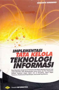 Image of Implementasi Tata kelola Teknologi Informasi