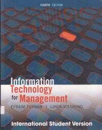 Image of Information Technology for management