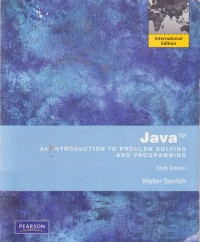 Image of Java An Introduction To Problem Solving And Programming
