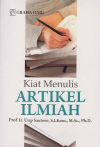 Image of Kiat Menulis Artikel Ilmiah