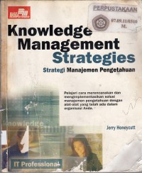 Image of Knowledge management strategis