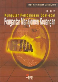 Image of Kumpulan pembahasan soal-soal; pengantar manajemen keuangan edisi 2